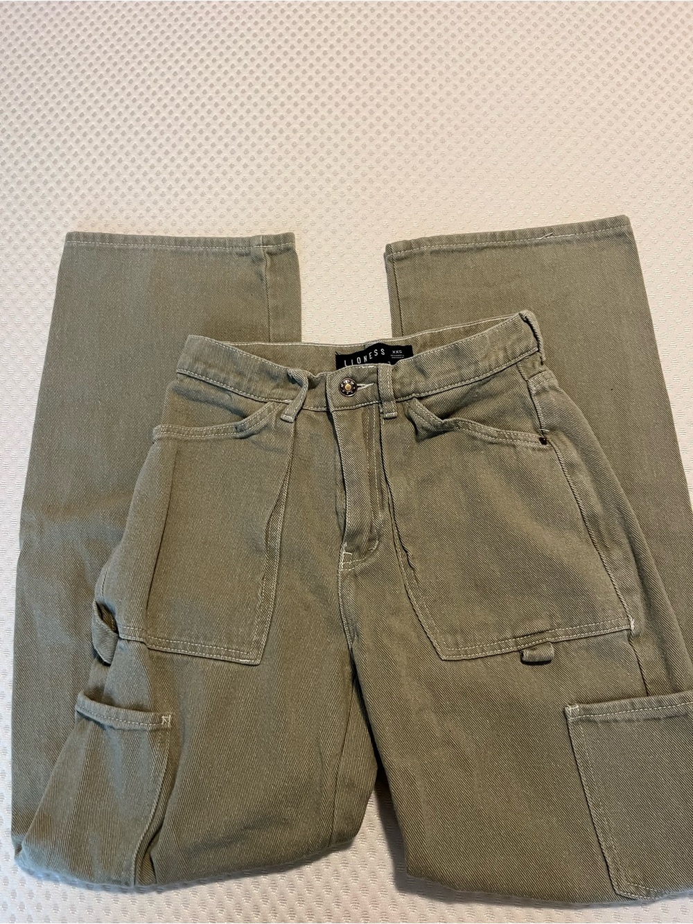 Miami Vice Mid Rise Straight Leg Cargo